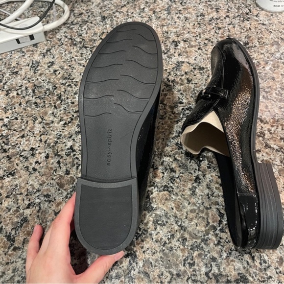 Easy Spirit Black Patent Mules โ Size 9, New with Tags, Chic Slip-On Shoes - Picture 5 of 7
